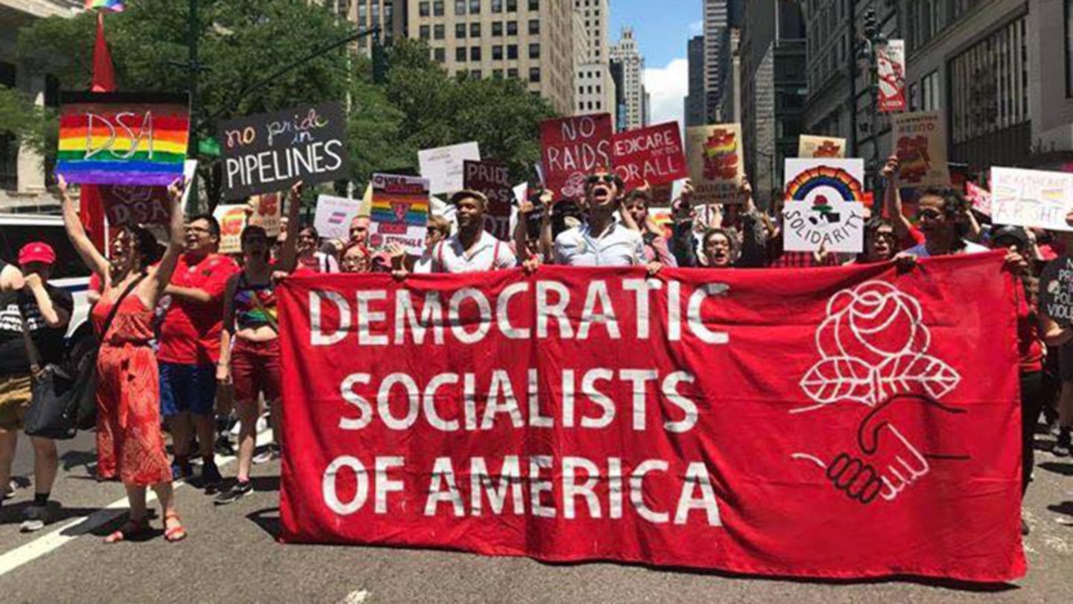 Democratic Socialists Marching